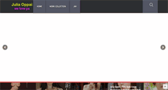 Desktop Screenshot of juliaoppai.com